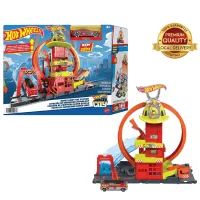 Авто-треки Hot Wheels Пожарная станция HKX41 / / Разноцветный Разноцветный photo 3