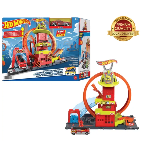 Pistă auto Hot Wheels Stația de pompieri HKX41   / / Multicolor Multicolor photo 5