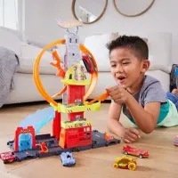 Авто-треки Hot Wheels Пожарная станция HKX41 / / Разноцветный Разноцветный photo 5