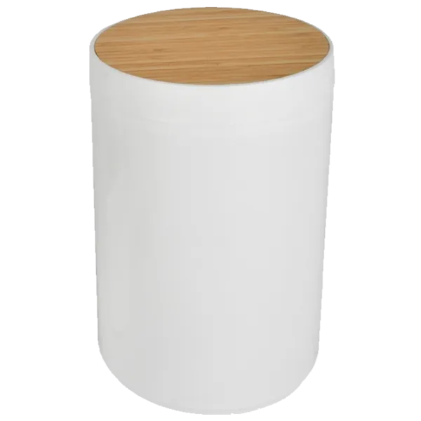 Coș de gunoi Rozzy Jenori Poznan 5l / Plastic / White photo 1
