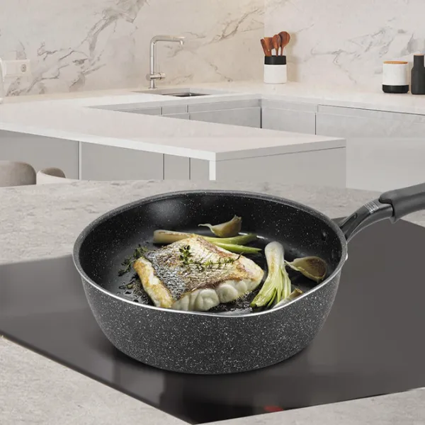 Сковорода Maestro Mr-1213 123326 Универсальная / 28 см / Черный photo 5 Сковорода Maestro Mr-1213 123326 Универсальная / 28 см / Черный photo 5