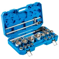 Set de capete tubulare Hoegert HT1R511 Cantitatea în set: 26 buc.