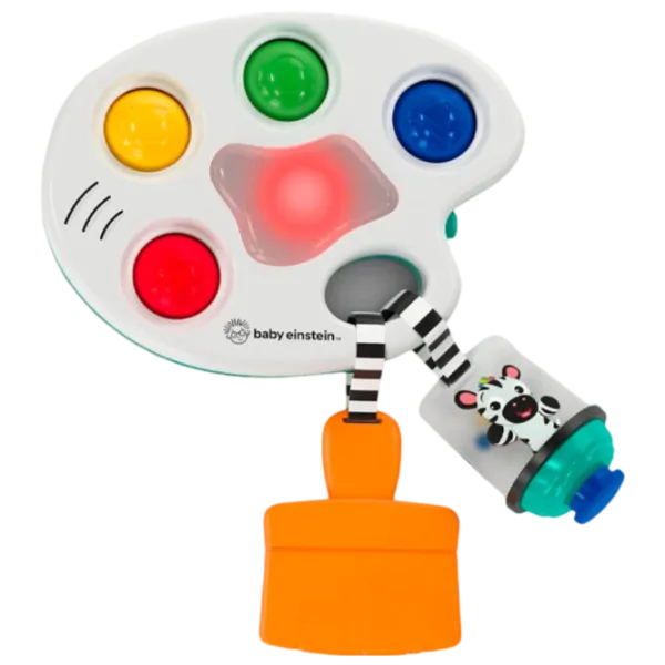 Jucărie interactivă Baby Einstein Color Popper Palette 16710 0.6+ / White photo 1