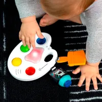 Jucărie interactivă Baby Einstein Color Popper Palette 16710 0.6+ / White photo 5