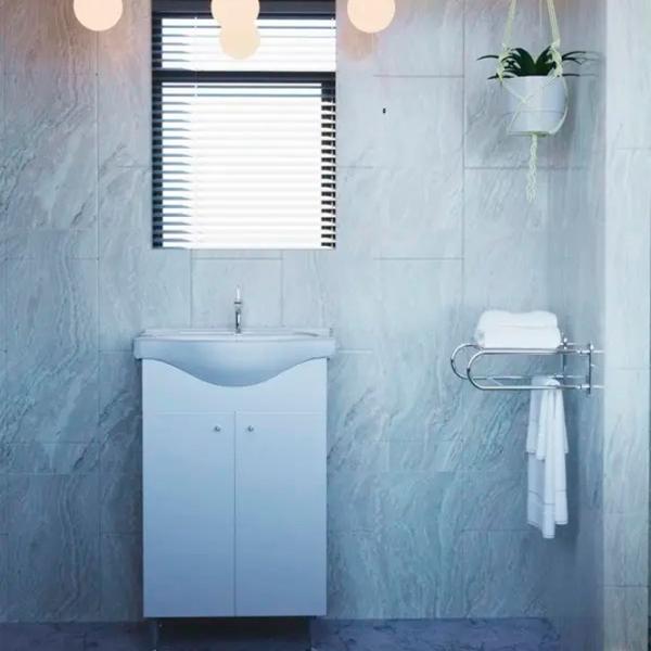 Dulap cu lavoar Joy 100581623 Pe podea / PAL / White photo 3