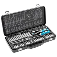 Set de capete tubulare Hoegert HT1R486 Cantitatea în set: 63 buc.