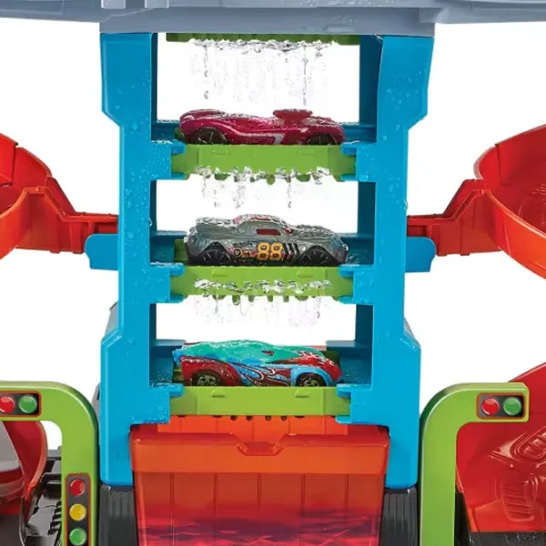 Pistă auto Hot Wheels Mega Auto Spălătorie HDP05   / / Multicolor Multicolor photo 5