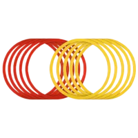 Inele Yakimasport 100055 Plastic