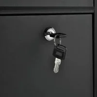Почтовый ящик S6237 Malatec Металл / Черный photo 2