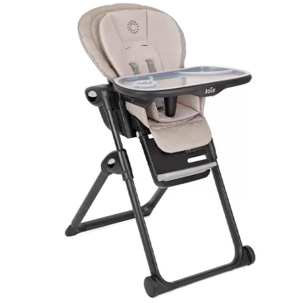 Стульчик для кормления Joie Mimzy Recline Speckled (H1013EASPK000) / 0 месяцев / Серый  photo 3