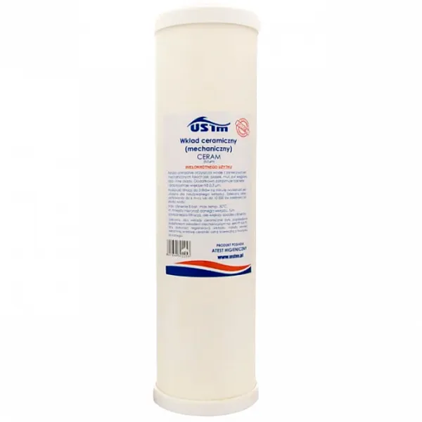 Cartuș filtrant de apă USTM CERAM10 8000 l / 3 l/min photo 1