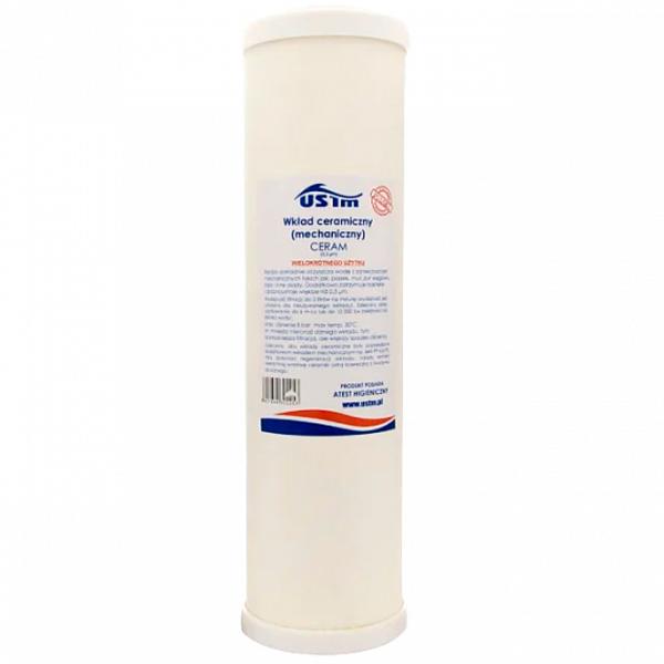 Cartuș filtrant de apă USTM CERAM10 8000 l / 3 l/min photo 1
