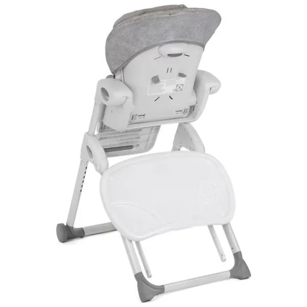Стульчик для кормления Joie Mimzy Recline Elephant Duo (H1013DAELD000) / 0 месяцев / Белый  photo 2
