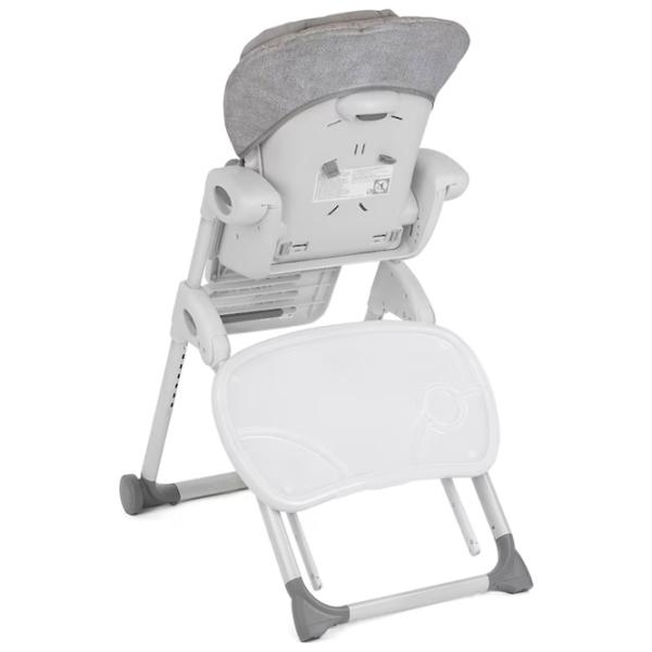 Стульчик для кормления Joie Mimzy Recline Elephant Duo (H1013DAELD000) / 0 месяцев / Белый  photo 2