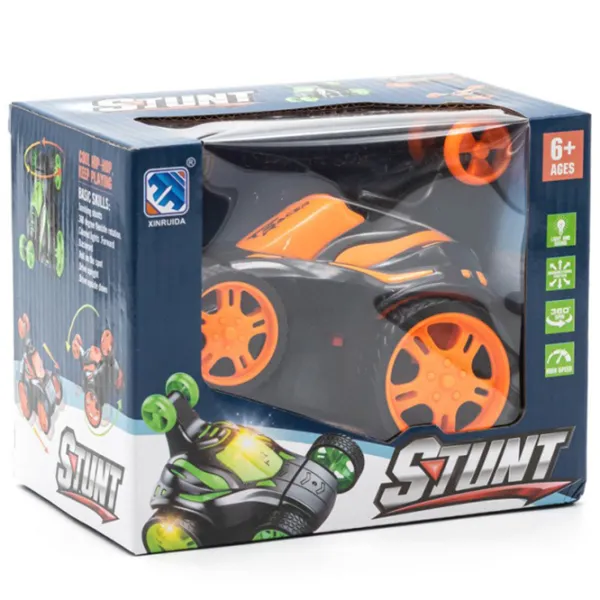 Машинка New World Stunt YT377 7 км/ч / 27 ГГц / Черный Оранжевый photo 4 Машинка New World Stunt YT377 7 км/ч / 27 ГГц / Черный Оранжевый photo 4