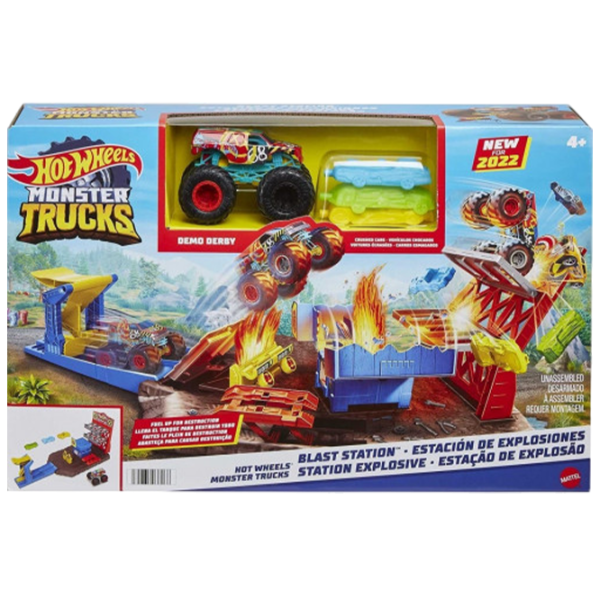 Pistă auto Hot Wheels Stația de Explozive HFB12   / / Multicolor Multicolor photo 1