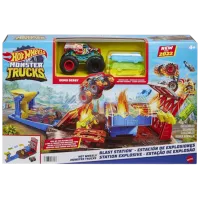Авто-треки Hot Wheels Stația de Explozive HFB12   / / Разноцветный Разноцветный