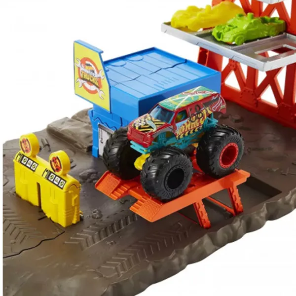 Pistă auto Hot Wheels Stația de Explozive HFB12   / / Multicolor Multicolor photo 4