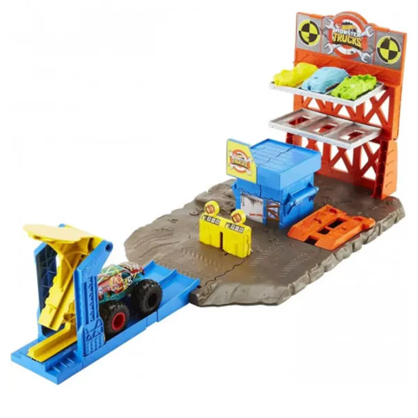 Pistă auto Hot Wheels Stația de Explozive HFB12   / / Multicolor Multicolor photo 5