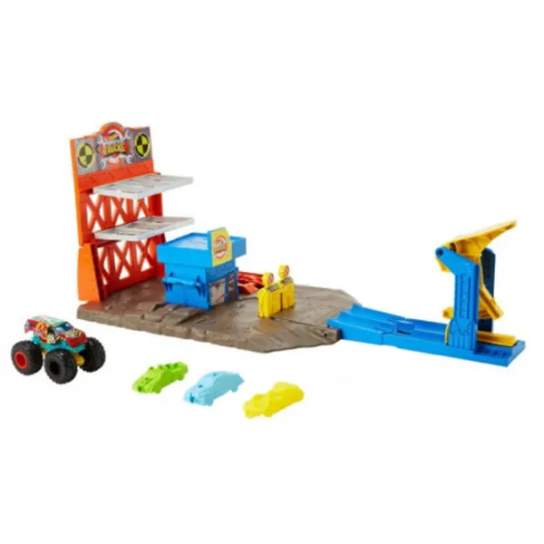 Pistă auto Hot Wheels Stația de Explozive HFB12   / / Multicolor Multicolor photo 6