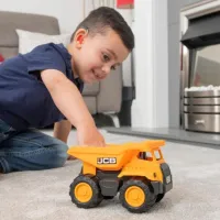 Грузовик Teamsterz JCB 1417580 / / White Желтый photo 5
