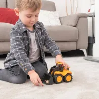 Экскаватор Teamsterz JCB 1417581 / / White Желтый photo 2