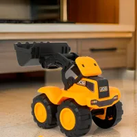 Экскаватор Teamsterz JCB 1417581 / / White Желтый photo 8