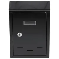  Почтовый ящик VOR78540 Vorel Cталь / Черный