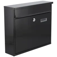  Cutie poștală VOR78555 Vorel Oțel / Black