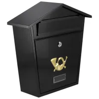  Cutie poștală VOR78580 Vorel Oțel / Black