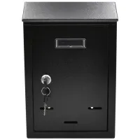  Cutie poștală G10920 Geko Oțel / Black