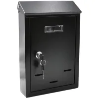 Почтовый ящик G10920 Geko Cталь / Черный photo 2