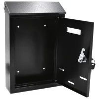 Почтовый ящик G10920 Geko Cталь / Черный photo 3