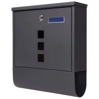  Cutie poștală MB-2/A ORNO Metal / Black