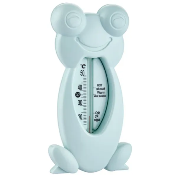 Термометр для детей BabyJem Frog Температура воды, комнатная температура / Мятный photo 1