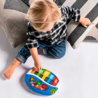 Jucărie muzicală Baby Einstein Pian Discover and Play 90606 0.3+ / Blue photo 4