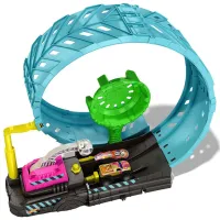 Pistă auto Mattel Monster Truck Glow In The Dark HBN02 / / Multicolor photo 4