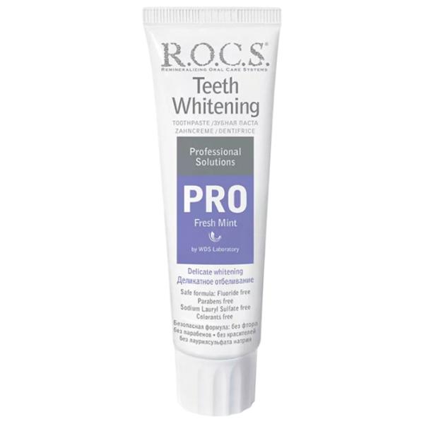 Pastă de dinţi R.O.C.S. PRO Albire delicată 135 g photo 1