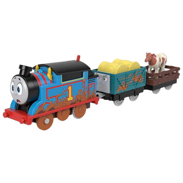 Поезд Mattel THOMAS HFX97 5 км/ч / / Черный Разноцветный photo 1 Поезд Mattel THOMAS HFX97 5 км/ч / / Черный Разноцветный photo 1