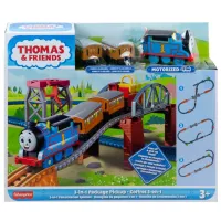 Pistă auto Mattel Fisher Price Thomas&Friends 3in1 Package Pickup HGX64 / / Multicolor photo 7