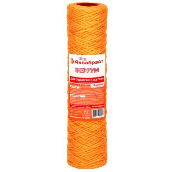 Cartuș filtrant de apă Aquabright Феррум -10  /  photo 1