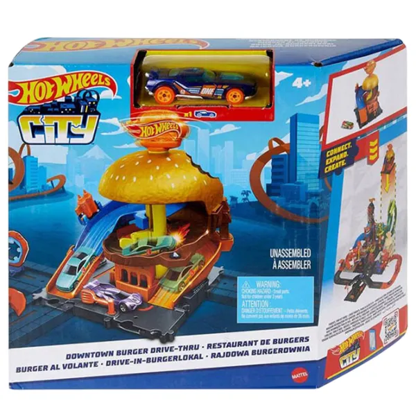 Авто-треки Hot Wheels City Downtown Burger shop HDR26   / / Разноцветный Разноцветный photo 8 Авто-треки Hot Wheels City Downtown Burger shop HDR26   / / Разноцветный Разноцветный photo 8