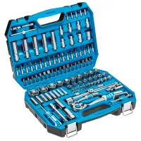 Set chei tubulare cu clichet Hoegert HT1R432 Cantitatea în set: 112 buc.