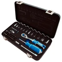 Набор ключей с трещоткой Hoegert HT1R485 Количество в наборе: 53 шт.