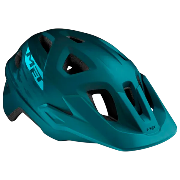 Cască de protecție Met Echo Matt petrol blue  photo 1