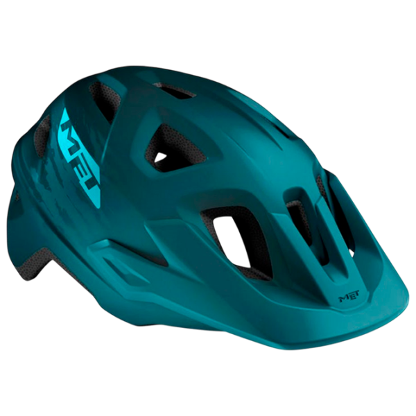 Cască de protecție Met Echo Matt petrol blue  photo 1