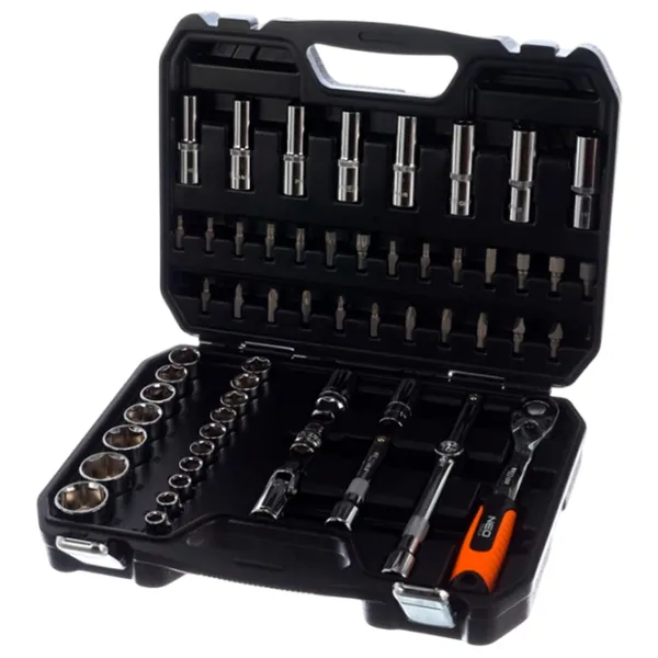 Set chei tubulare cu clichet NEO Tools 08-663 Cantitatea în set: 58 buc. photo 1 Set chei tubulare cu clichet NEO Tools 08-663 Cantitatea în set: 58 buc. photo 1