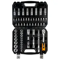 Набор ключей с трещоткой NEO Tools 08-663 Количество в наборе: 58 шт. photo 2