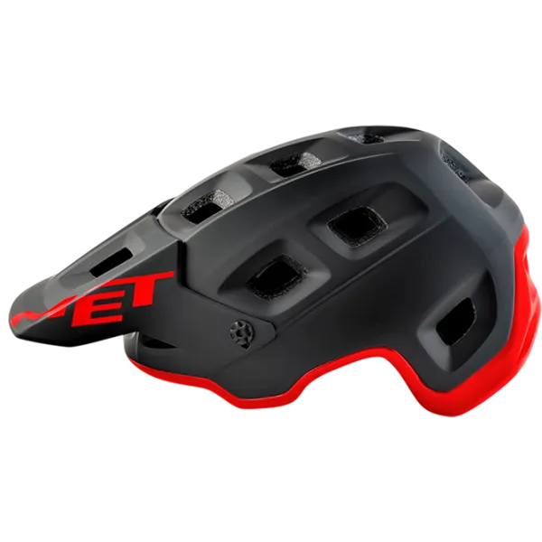 Cască de protecție Met Terranova Black Matt Red photo 2
