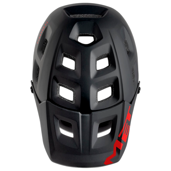Cască de protecție Met Terranova Black Matt Red photo 4